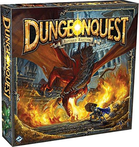 The Box art for DungeonQuest Revised Edition