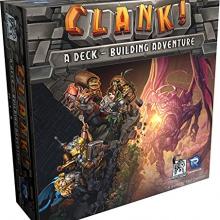 The Box art for Clank! A Deck-Building Adventure