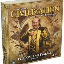 The Box art for Civilization: Wisdom and Warfare Expansion