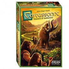 The Box art for Carcassonne Hunters and Gatherers Board Game