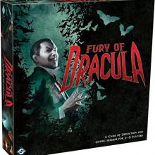 The Box art for Fury of Dracula (Third and Fourth Editions)