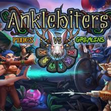 The Box art for Anklebiters: Pixies VS Gremlins